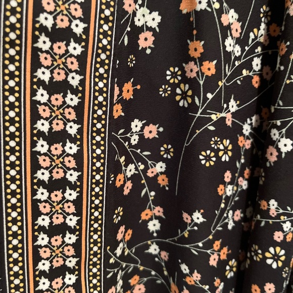 Max Studio Black and White Patterned Kimono Top. Size 3X NWT - Picture 4 of 6